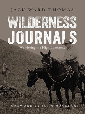 cover image of Wilderness Journals